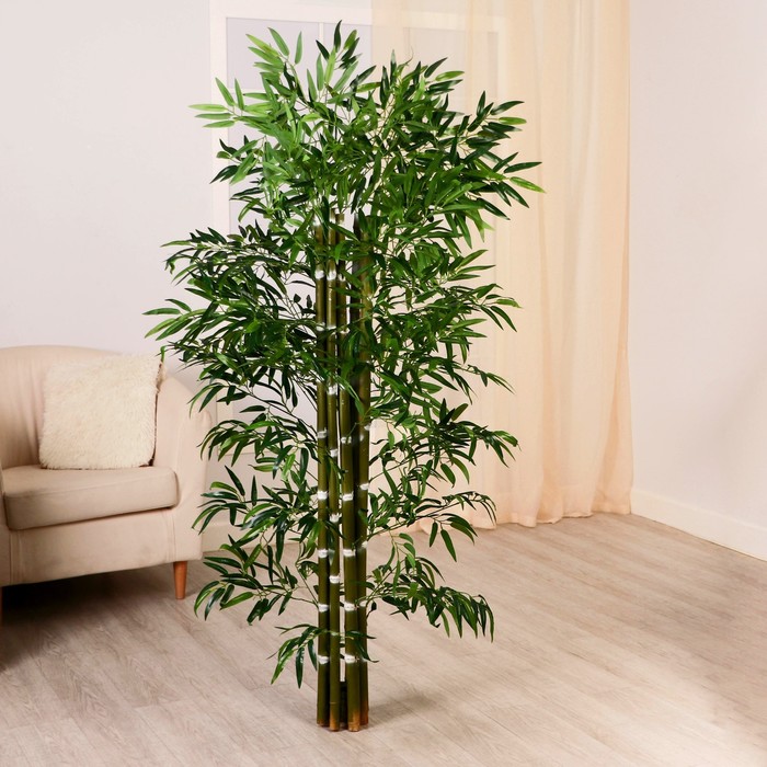 Дерево искусственное Бамбук тропический 150 см дерево искусственное пальма 150 см размер основания ствола 17х14см