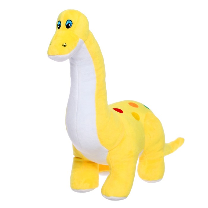 Мягкая игрушка «Динозавр Деймос», цвет желтый, 33 см мягкая игрушка динозавр деймос цвет синий 33 см