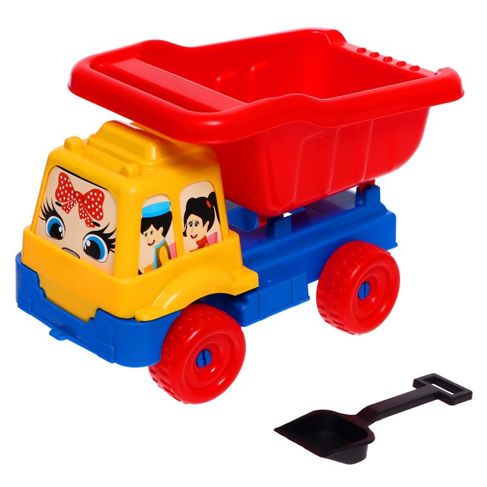 guclu игрушка granite truck авто грузовик мини конструктор 26 деталей цвета микс Игрушка Granite truck «Авто грузовик», с совком и грабелькой, цвета МИКС