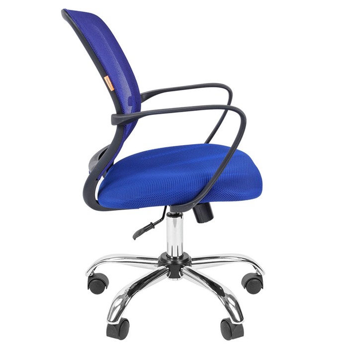 фото Кресло офисное "chairman" 698 tw-05 хром, синее