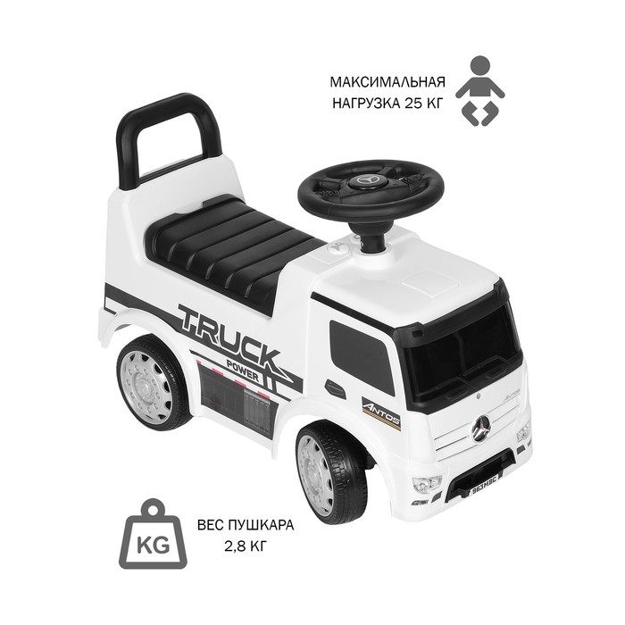 Каталка Sweet Baby Mercedes-Benz Antos Truck, цвет белый