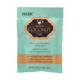 Кондиционер для волос Hask Питательный, с кокосовым маслом, 50 мл
