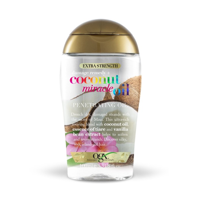 Масло для волос Ogx «Восстанавливающее», кокосовое, 100 мл