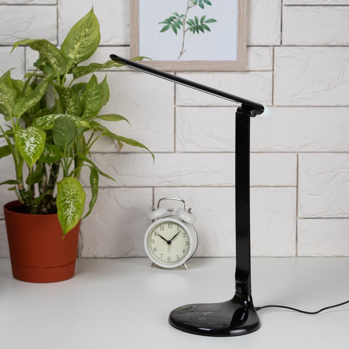Настольная лампа NLED-482-10W-BK черный цена и фото