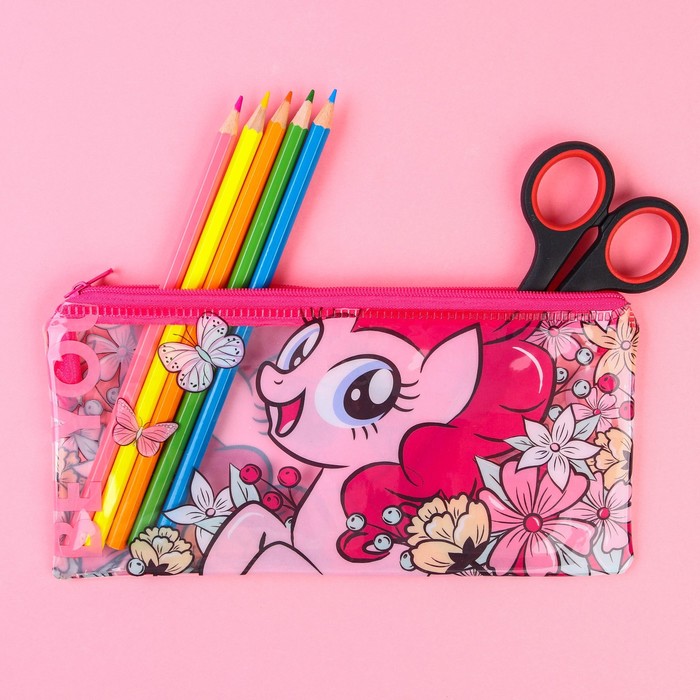 

Пенал мягкий, 1 отделение, 95х205 мм, ПВХ, My Llitte Pony