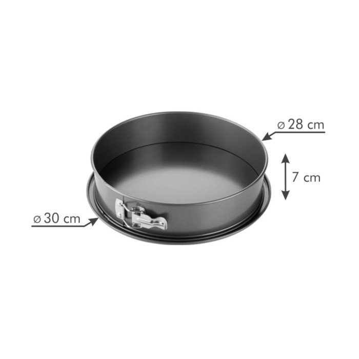 

Форма для торта Tescoma Delicia, раскладная, широкое дно, d=28 см