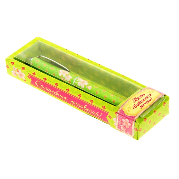 Ручка в подарочной коробке "Романтичная натура"