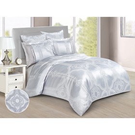 

КПБ 2 сп Satin Jacquard , размер 220х240 см, 180х215 см, 50х70 см - 2 шт, 70х70 см - 2 шт