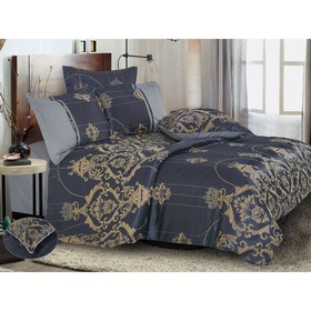 

КПБ дуэт Satin Jacquard , размер 230х250 см, 150х215 см - 2 шт, 50х70 см - 2 шт, 70х70 см - 2 шт