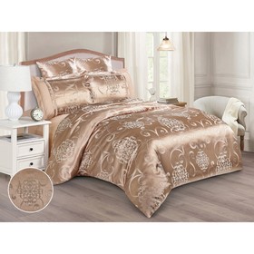 

Постельное бельё дуэт Satin Jacquard, размер 230х250 см, 150х215 см - 2 шт, 50х70 см - 2 шт, 70х70 см - 2 шт