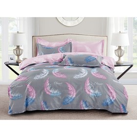 

Постельное бельё евро Satin de Luxe, размер 220х240 см, 200х220 см, 50х70 см - 2 шт, 70х70 см - 2 шт