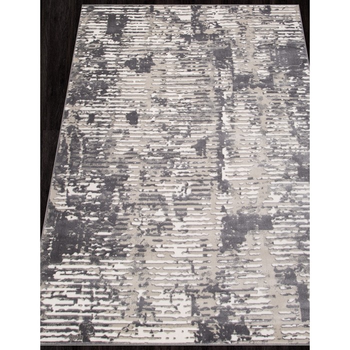 Ковёр прямоугольный Merinos Atlantis, размер 200x400 см, цвет cream-gray