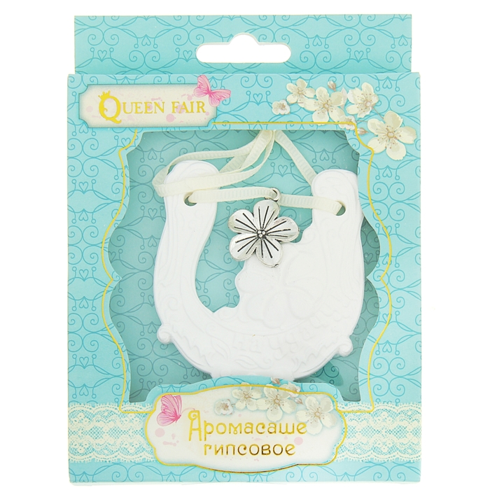 Аромасаше с дополнительным элементом "На удачу", аромат апельсина и ванили