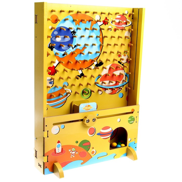 

Развивающая игра «Космический метеорит» 25 шариков, 43 × 29,5 × 4 см