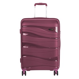 

Чемодан National NLT101-L, пластик, 4 колеса, 30", цвет purple
