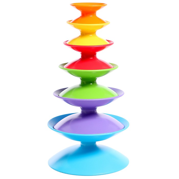 Развивающяя игрушка «Цветная пирамидка»