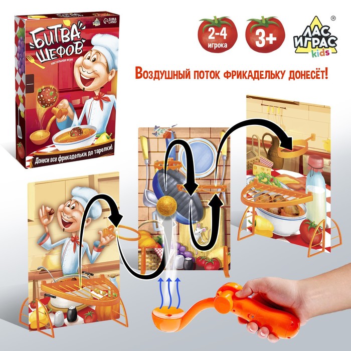 Настольная игра "Битва шефов"