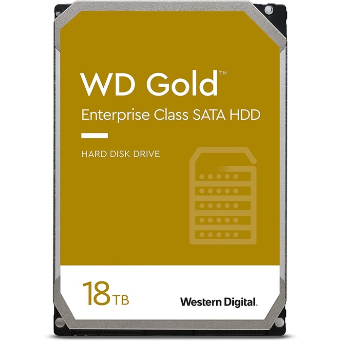 

Жёсткий диск WD WD181KRYZ Server Gold, 18 Тб, SATA-III, 3.5"