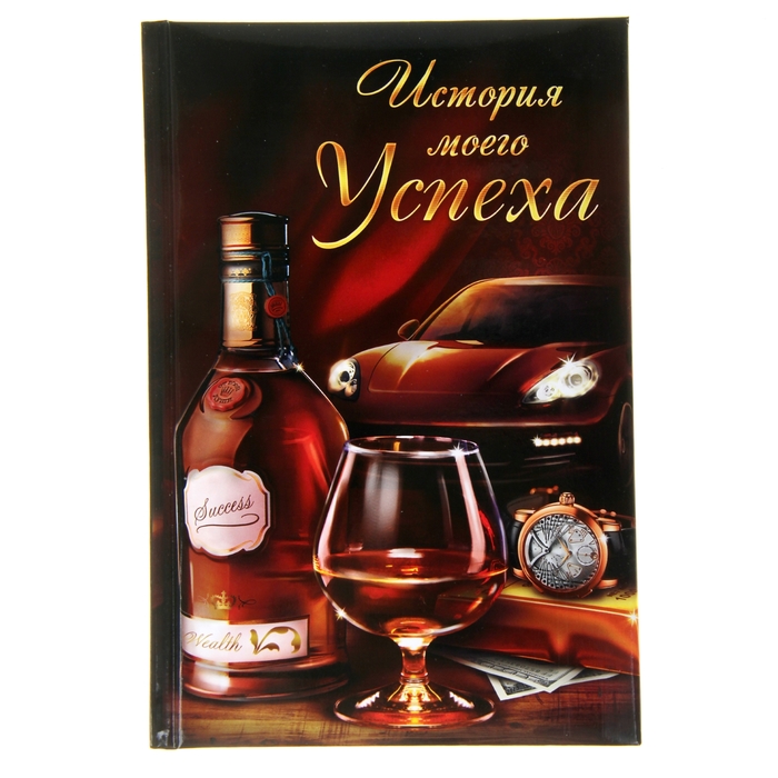 Ежедневник "История моего успеха", твёрдая обложка, А5, 96 листов