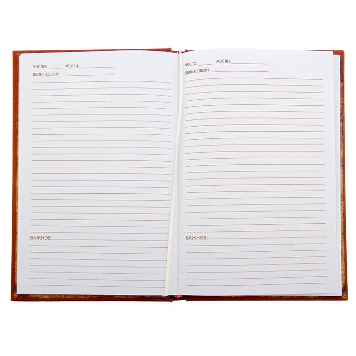 Ежедневник "Унесенные ветром", твёрдая обложка, А5, 96 листов