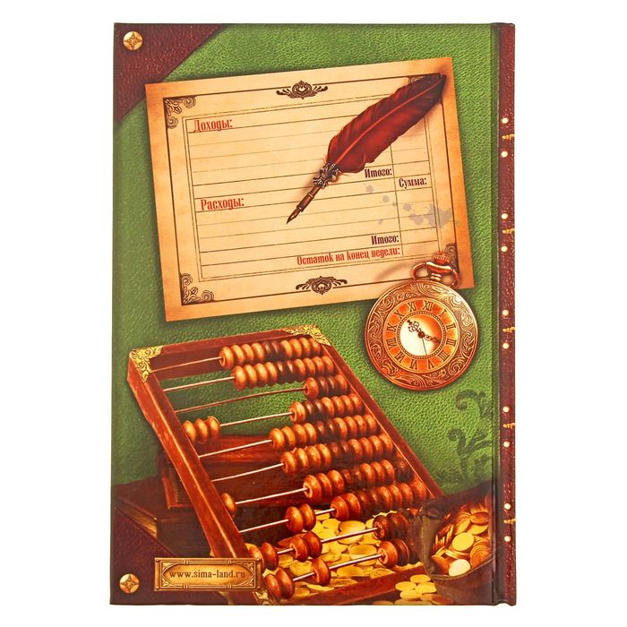 Ежедневник "Бухгалтерский учет", твёрдая обложка, А5, 96 листов