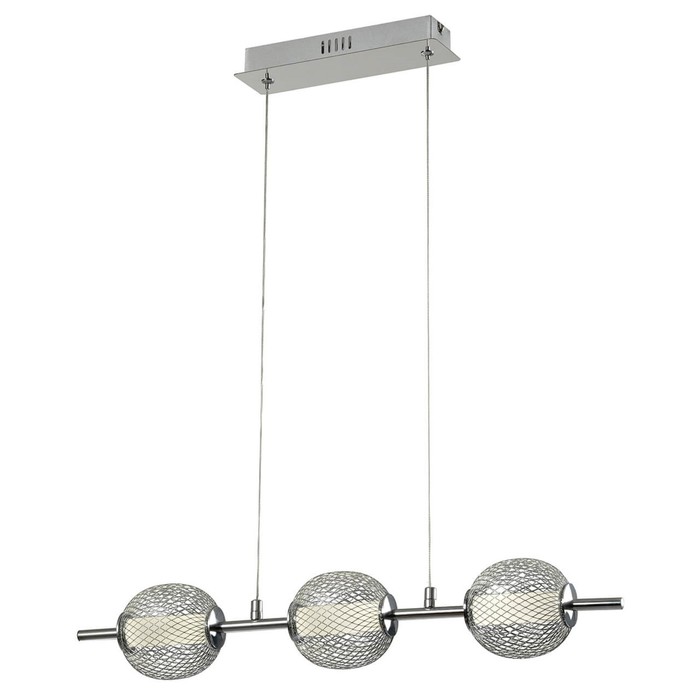 Светодиодный подвесной светильник 15Вт 1500Лм 4000К, размер 60x11x120 см