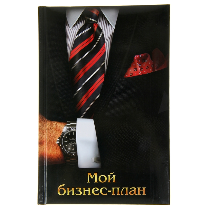 Ежедневник "Мой бизнес-план, твёрдая обложка, А5, 96 листов