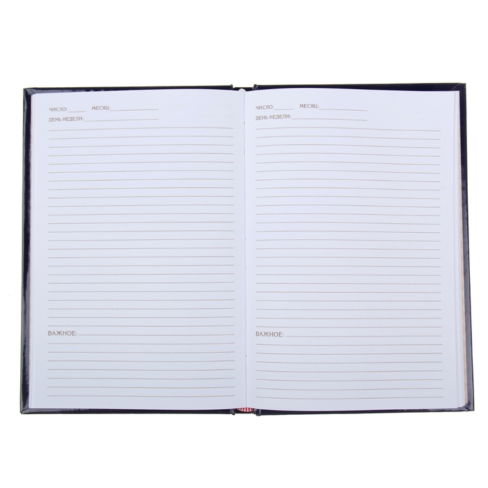 Ежедневник "Незнакомка", твёрдая обложка, А5, 96 листов