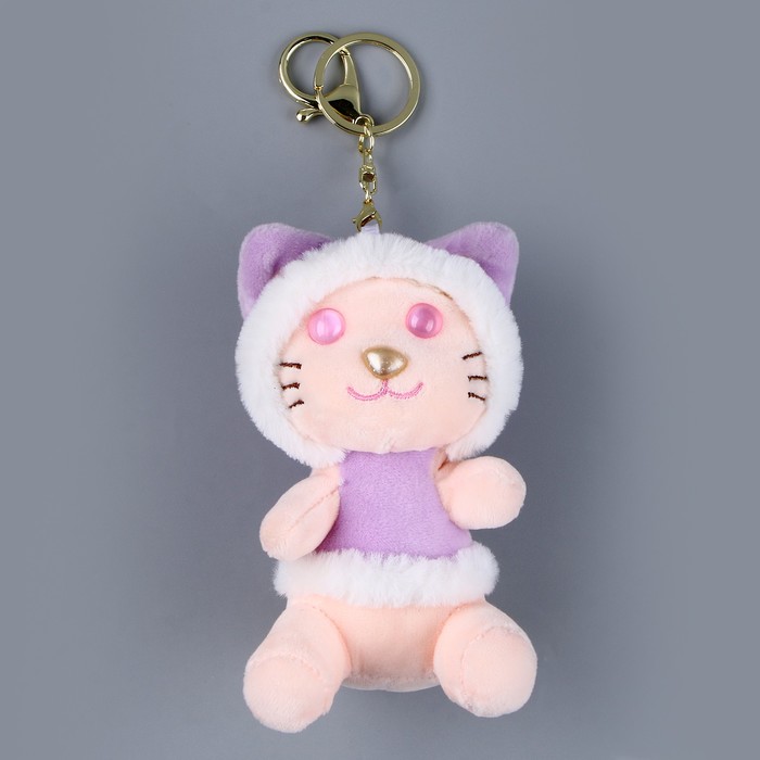 Мягкая игрушка «Котик», 13 см, цвета МИКС мягкая игрушка тигр в шарфе 13 см на присоске цвета микс 1 шт