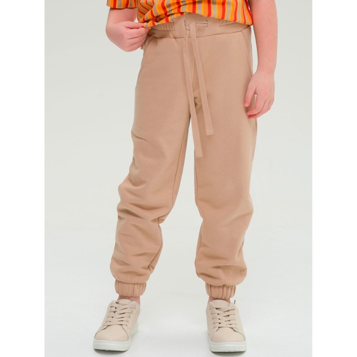 

Брюки для девочек, рост 92 см, цвет темно-серый