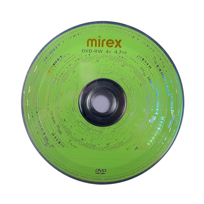 Диск DVD-RW Mirex Brand 50, 4х, 4.7 Гб, 1 шт