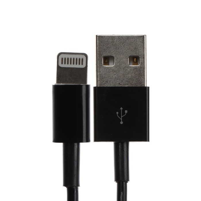 

Кабель Mirex 13700-AM8PM02B, Lightning - USB, 0.2 м, черный