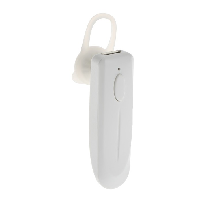 Беспроводная Bluetooth-гарнитура BYZ B67, BT 5.0, 55 мАч, микрофон, белая
