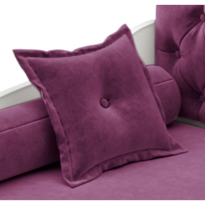 Подушка на кровать-тахту «Вэлли», размер 50x50 см, цвет лиловый