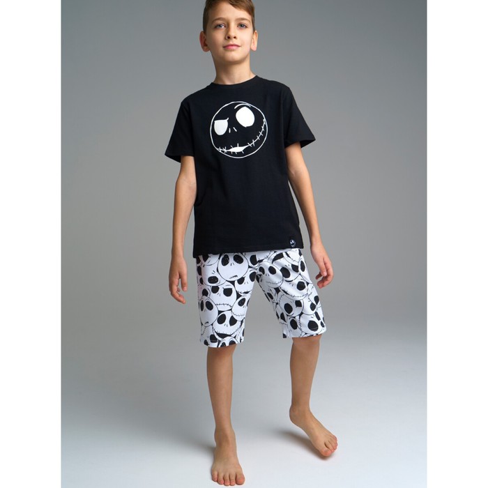 Комплект Family look для мальчика: футболка, шорты, рост 134 см