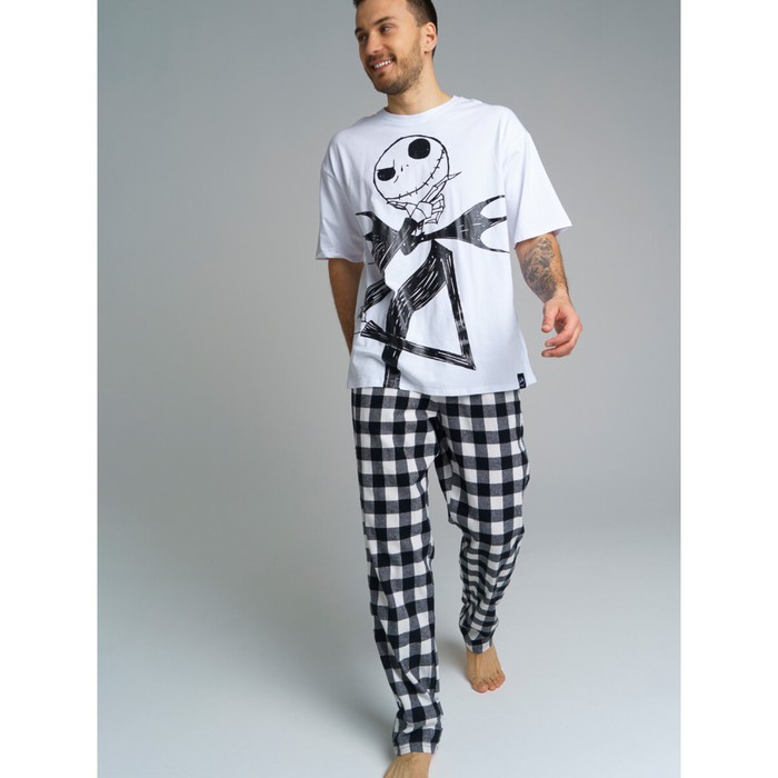 

Комплект Family look мужской: футболка, брюки, размер XXL