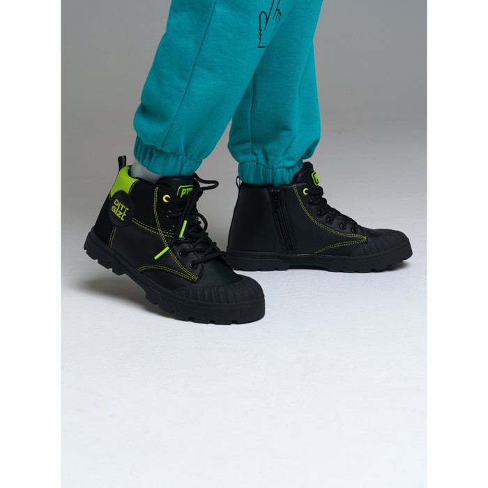 фото Ботинки для мальчиков, размер 35 playtoday