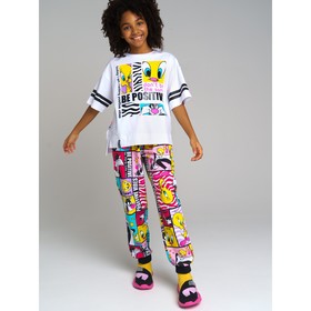 

Брюки трикотажные для девочек, рост 134 см