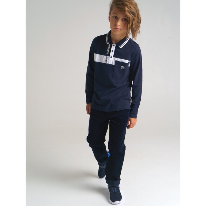 

Футболка-поло для мальчика, рост 164 см