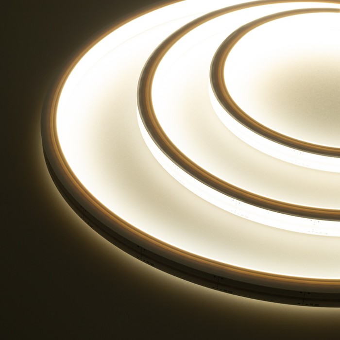 

Гибкий неон Arlight 13 × 12 мм, IP67, SMD2835, 120 LED/м, 24 В, свечение белое, изгиб TOP
