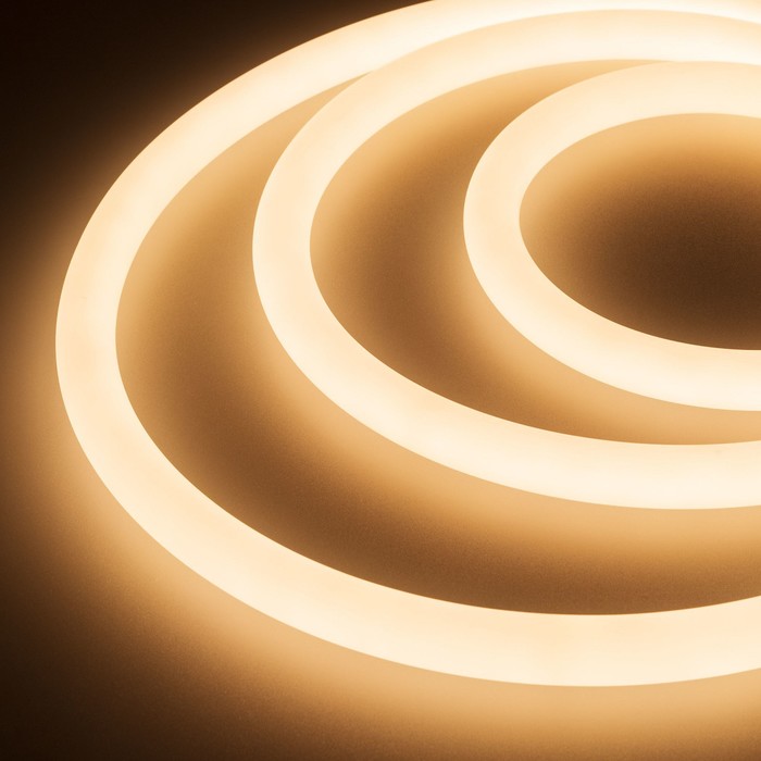 

Гибкий неон Arlight 18 × 18 мм, IP67, SMD2835, 336 LED/м, 24 В, свечение тёплое белое