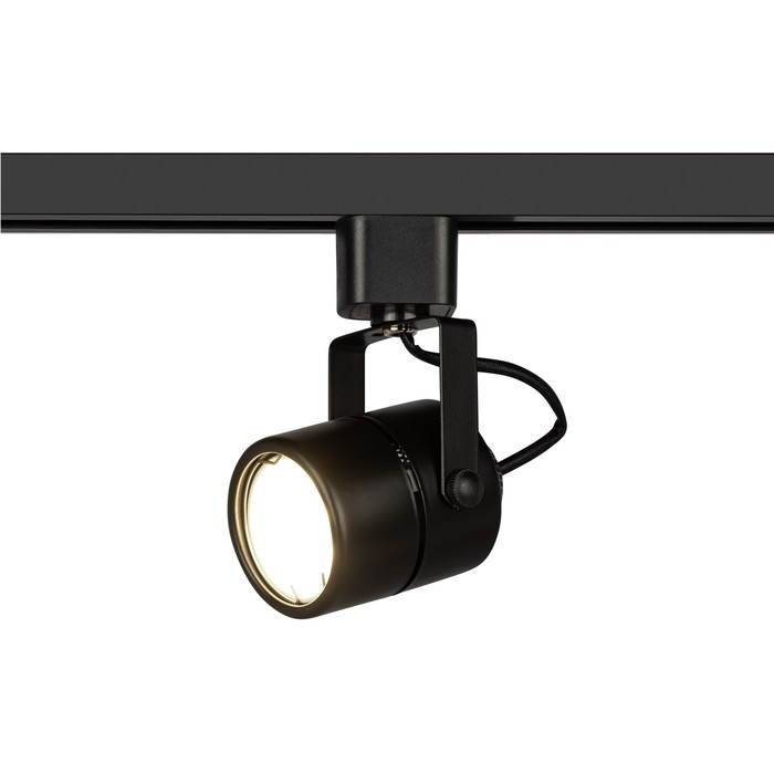 цена Трековый светильник однофазный TR11-GU10 BK под лампу MR16 черный