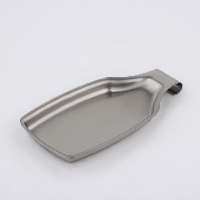Подставка из нержавеющей стали для кухонных принадлежностей, 20,5×11×2, цвет серебряный подставка для кухонных принадлежностей circle 40 см цвет серебряный