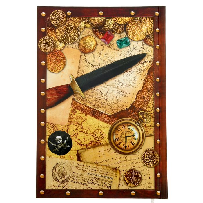 Ежедневник "Тайные знания", твёрдая обложка, А5, 96 листов