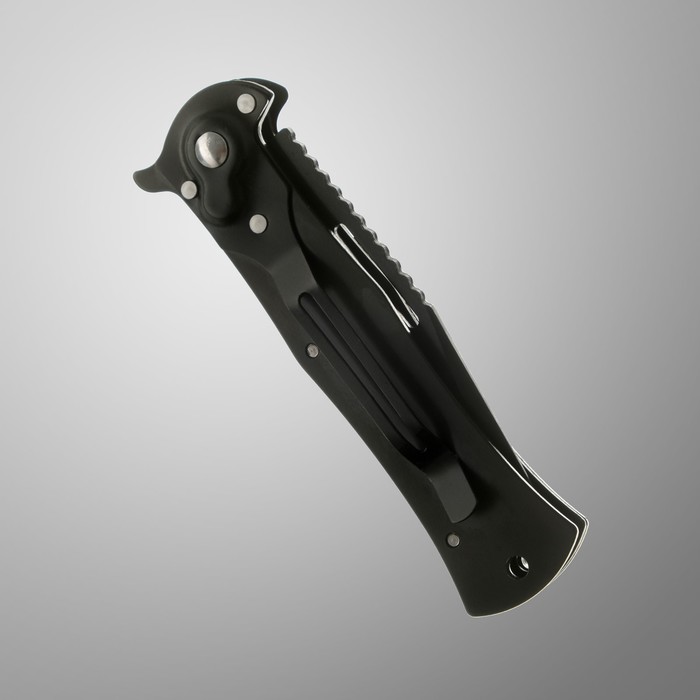 Нож складной, автоматический "Вист" сталь - 420, рукоять - сталь, 20 см