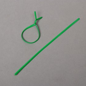 Проволока подвязочная, h = 10 см, зелёная, набор 100 шт. Ош