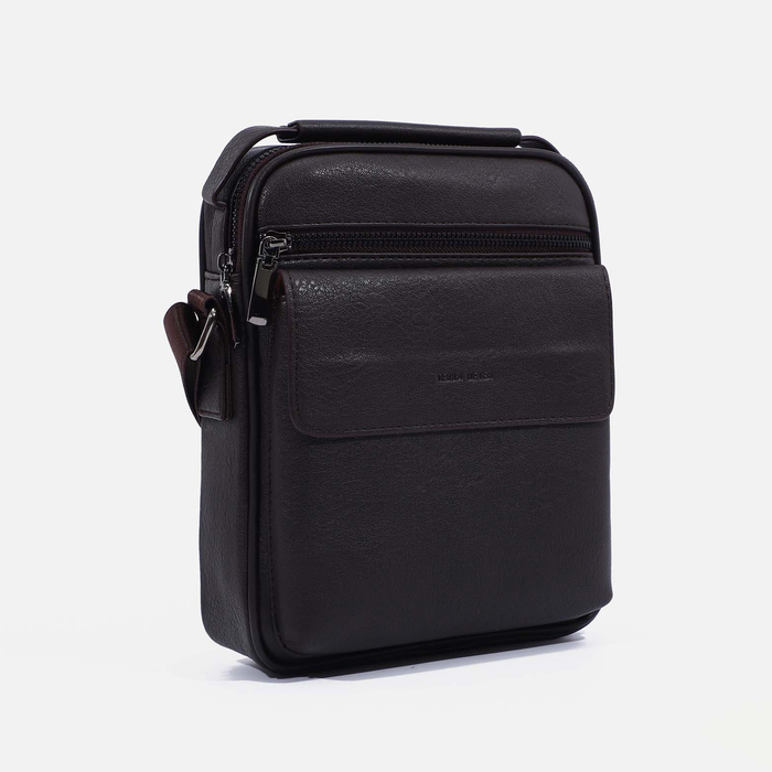 Сумка мужская, цвет коричневый