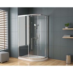 

Душевое ограждение GROSSMAN PR-120SR, 120х80х200 см, правое, прозрачное, раздвижное