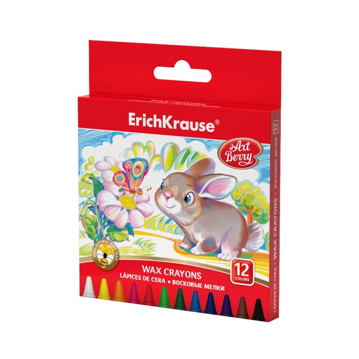 

Восковые мелки 12 цветов ErichKrause ArtBerry