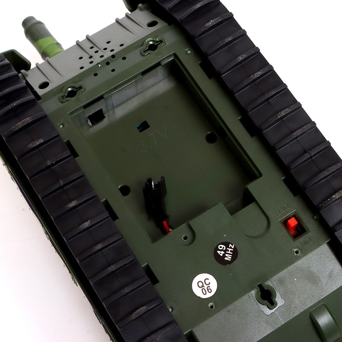 АВТОГРАД Танк радиоуправляемый Т90, с аккумулятором, стреляет ВВ пулями, цвет зелёный